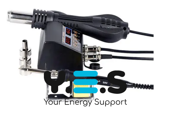 Паяльна станція Micro JCD 8898 80 Вт з термофеном, цифровий набір для пайки