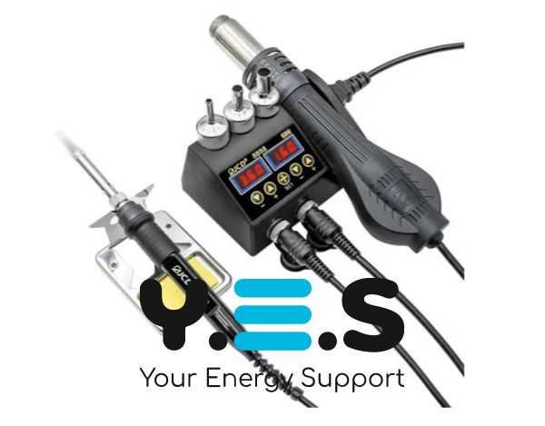 Паяльна станція Micro JCD 8898 80 Вт з термофеном, цифровий набір для пайки