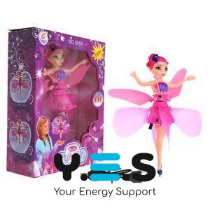 Інтерактивна лялька «Літаюча фея» Flying Fairy з керуванням польотом від руки для дівчаток