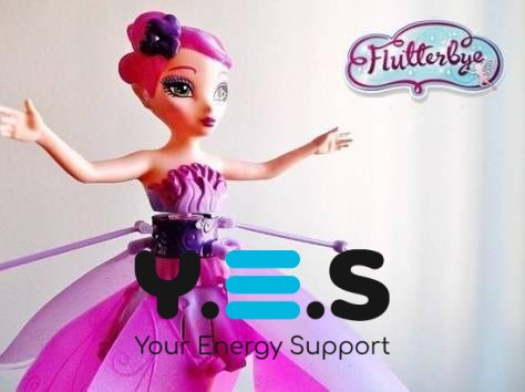 Інтерактивна лялька «Літаюча фея» Flying Fairy з керуванням польотом від руки для дівчаток