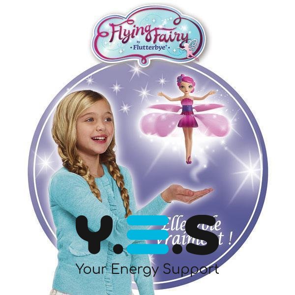Інтерактивна лялька «Літаюча фея» Flying Fairy з керуванням польотом від руки для дівчаток