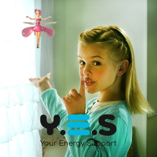 Інтерактивна лялька «Літаюча фея» Flying Fairy з керуванням польотом від руки для дівчаток