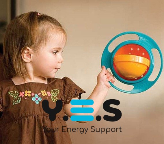 Дитяча тарілка-непроливайка Gyro Bowl (обертова миска, захист від проливання)