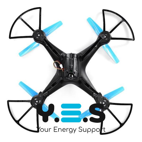 Квадрокоптер DM98 Drone з Wi‑Fi камерою 0,3 Мп, радіокерування 2,4 ГГц
