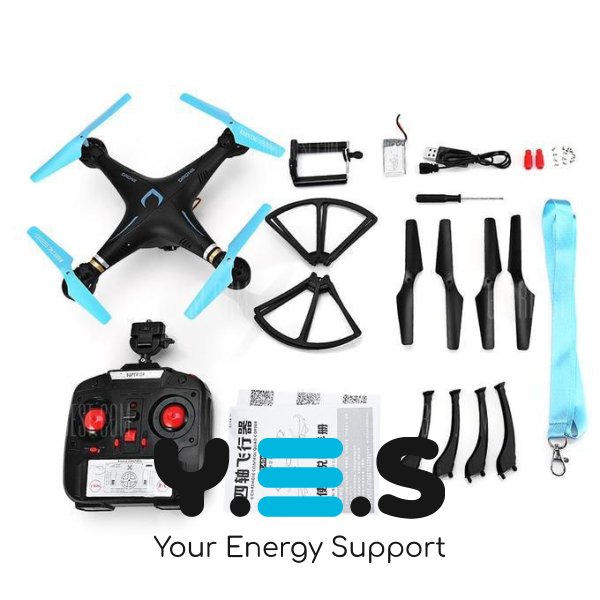 Квадрокоптер DM98 Drone з Wi‑Fi камерою 0,3 Мп, радіокерування 2,4 ГГц