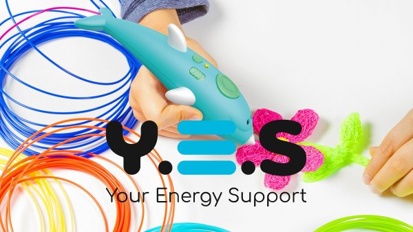 3D ручка 3dPen Dolphin 9003 з трафаретами «Дельфін», набір для дитячої творчості