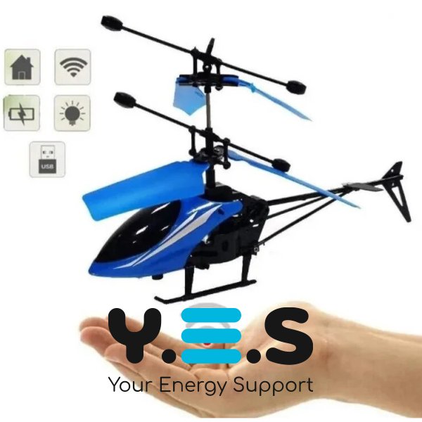 Дитячий інтерактивний літаючий вертоліт Induction Aircraft із сенсорним керуванням