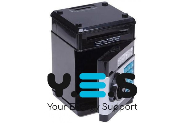 Дитячий сейф-скарбничка Number Bank: кодовий замок і купюроприймач