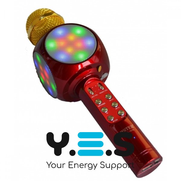 Бездротовий караоке-мікрофон Wster WS-1816 з колонкою та Bluetooth для співу вдома