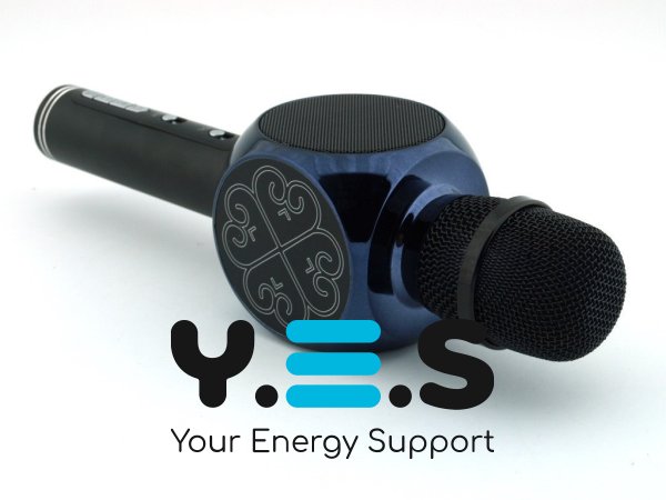 Караоке-мікрофон YS-63: бездротовий мікрофон-колонка з MP3, USB