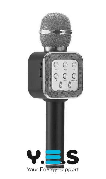 Бездротовий караоке-мікрофон WS-1818 зі зміною голосу та вбудованою колонкою