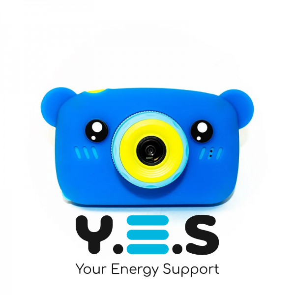 Дитячий цифровий фотоапарат BEAR ведмедик з іграми: камера для фото та відео дітям