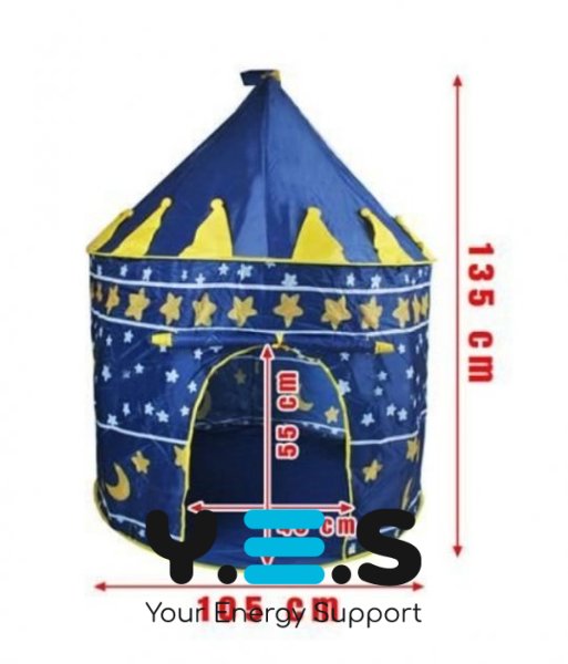 Дитячий ігровий намет «Замок принца» для дому та вулиці, ігровий будиночок