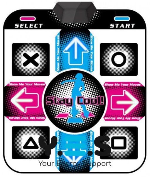Танцювальний килимок Extreme Dance Mat (Dance Mat) для танців, USB-підключення