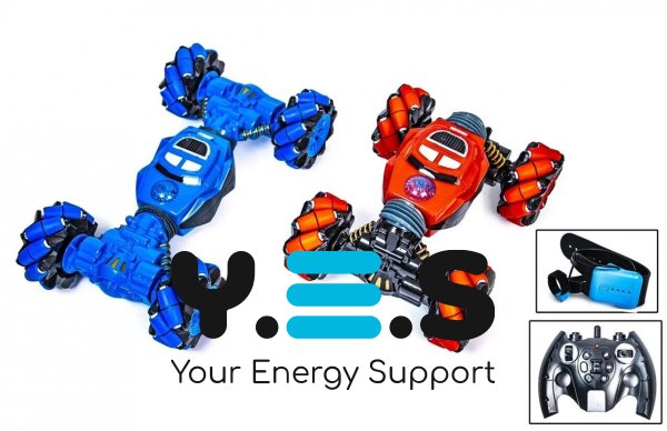 Машинка-перевертень всюдихід YL-51 на радіокеруванні: керування пультом або рукою