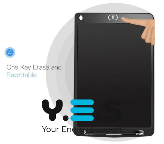 Дитячий LCD планшет для малювання 10" (графічний Writing Tablet)