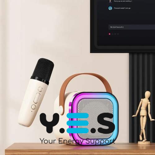 Дитячий караоке-набір: бездротовий мікрофон і Bluetooth-колонка для співу