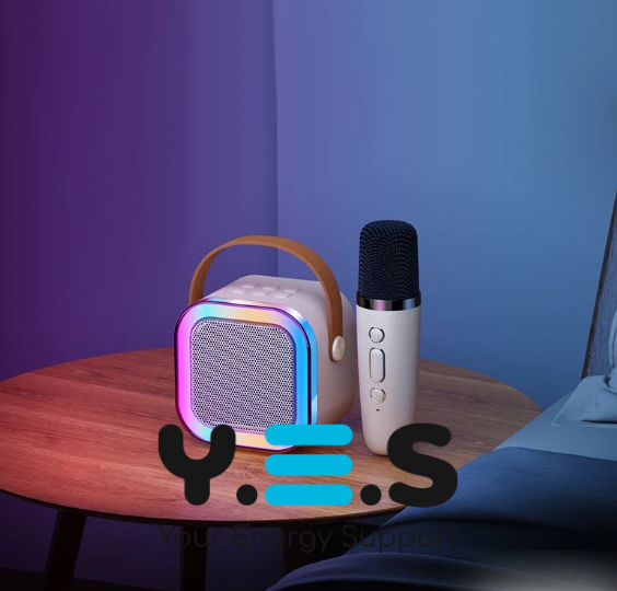 Дитячий караоке-набір: бездротовий мікрофон і Bluetooth-колонка для співу