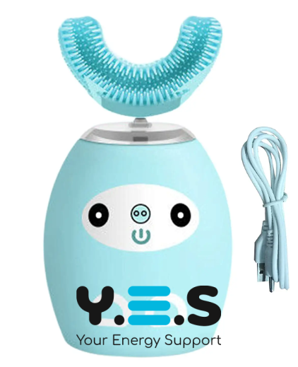 Дитяча U-подібна електрична ультразвукова силіконова зубна щітка-капа