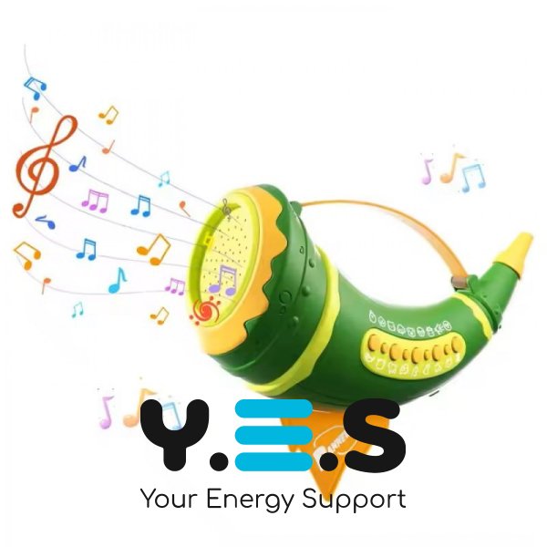 Інтерактивний дитячий музичний ріжок Animal Caller з імітацією 30 звуків тварин