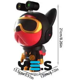 Лазерний нічник-проектор Nebula Dog «Собака-астронавт» — космос і зоряне небо