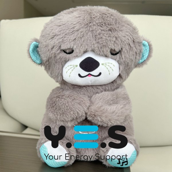 Плюшева іграшка-нічник видрочка Soothe Snuggle Otter: музика, підсвітка, імітація дихання