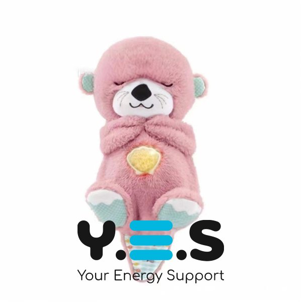 Плюшева іграшка-нічник видрочка Soothe Snuggle Otter: музика, підсвітка, імітація дихання