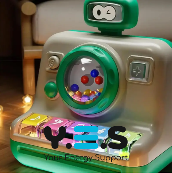 Міні-піаніно іграшкове з музикою та підсвіткою, електросинтезатор на батарейках, Монтессорі, 18м+