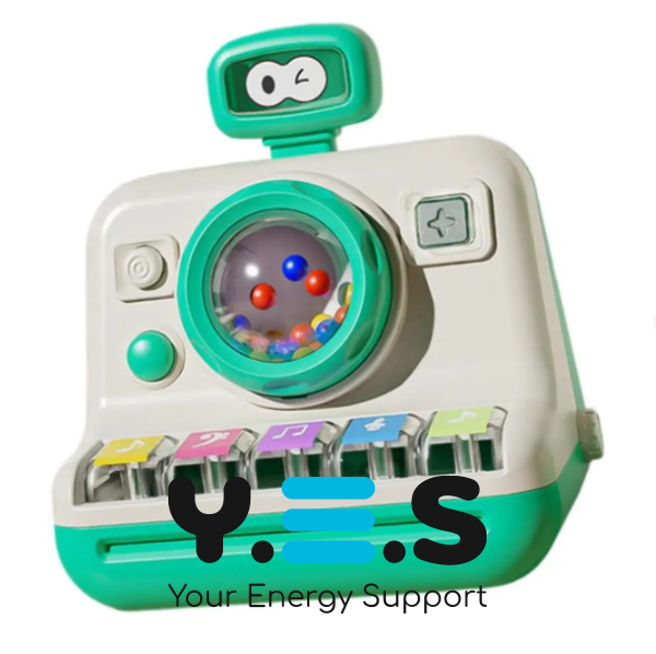 Міні-піаніно іграшкове з музикою та підсвіткою, електросинтезатор на батарейках, Монтессорі, 18м+