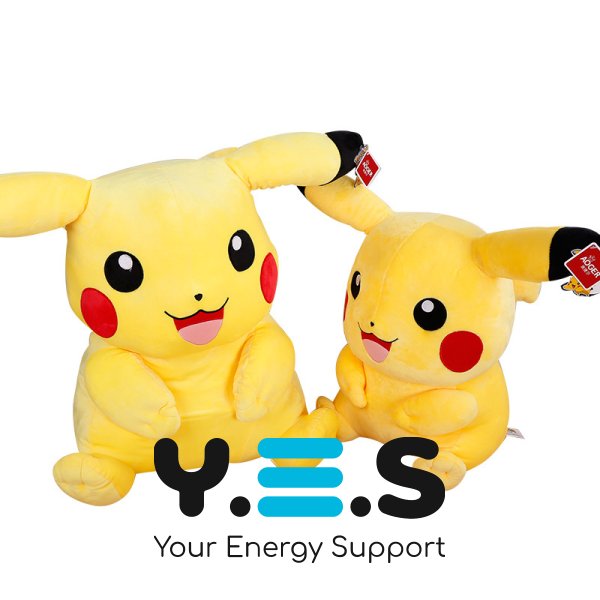 М’яка іграшка-обіймашка Пікачу, антистрес подушка 65 см