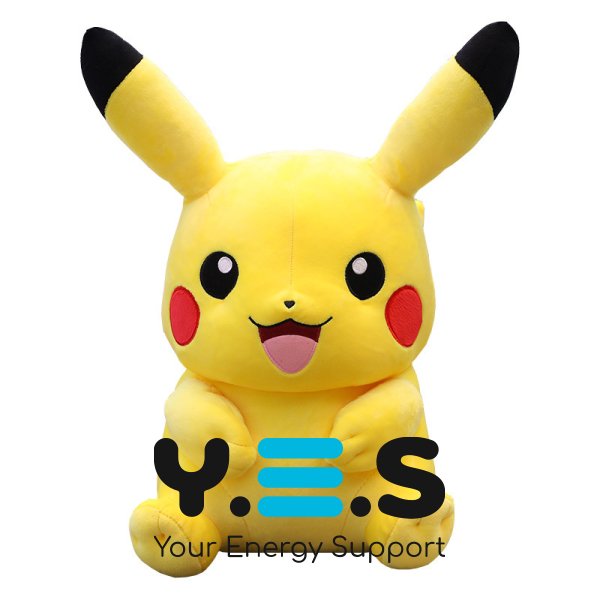 М’яка іграшка-обіймашка Пікачу, антистрес подушка 65 см