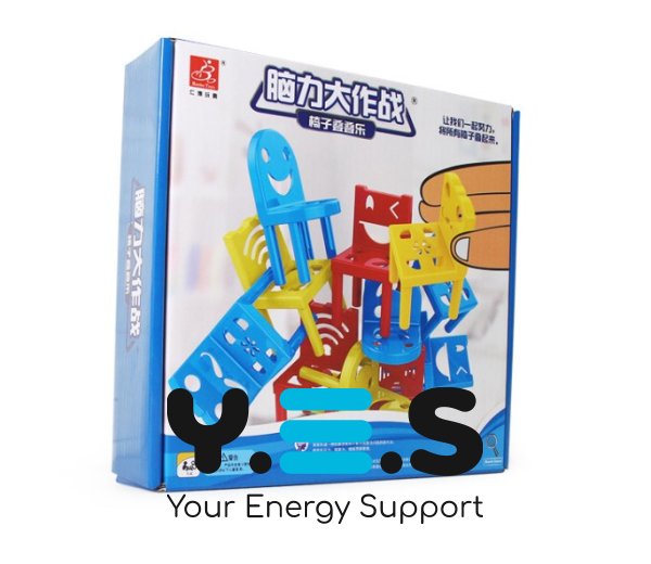 Стільці-балансири: настільна розвивальна гра для дітей, пірамідка зі стільців що балансують