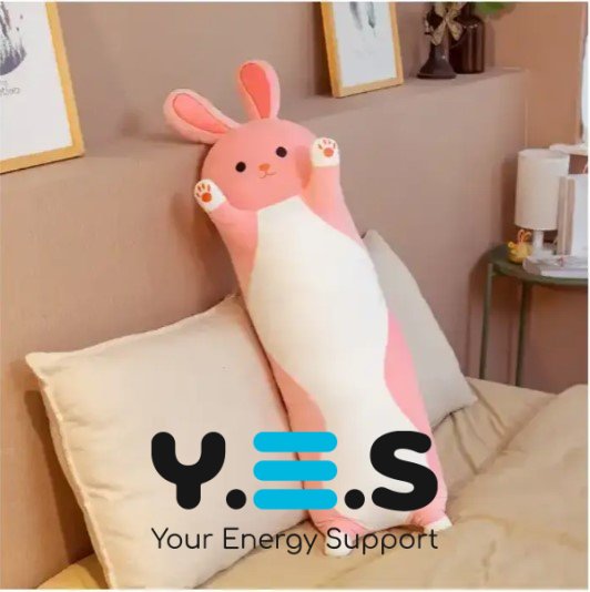 М’яка іграшка-подушка Заєць 70 см — дитяча плюшева обнімашка для сну та обіймів