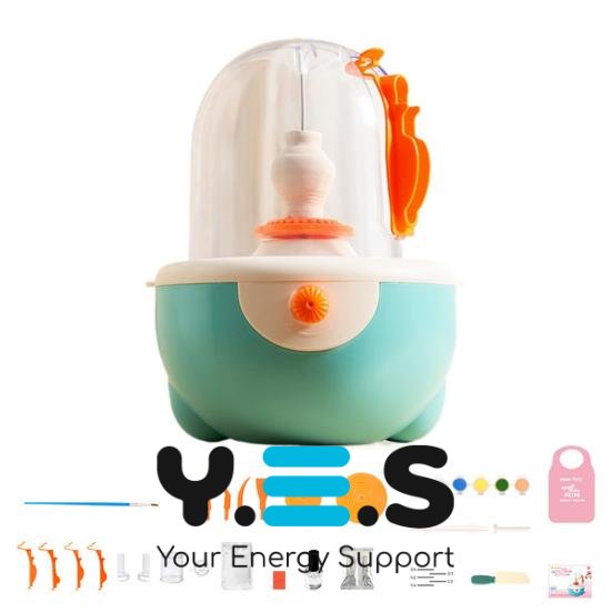 Дитяче міні гончарне коло: набір для творчості, ліплення та майстерні вдома