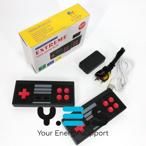 Ігрова приставка ZB-823 з 2 бездротовими джойстиками N-22, компактна, класичні ігри, HDMI