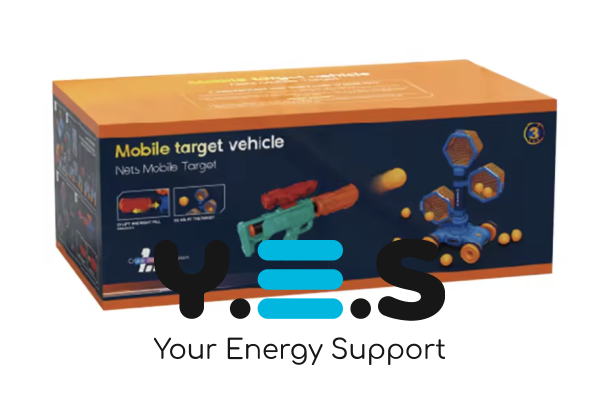 Дитячий тир 801-8: пістолет із мобільною мішенню, ігровий набір для влучності та розваг