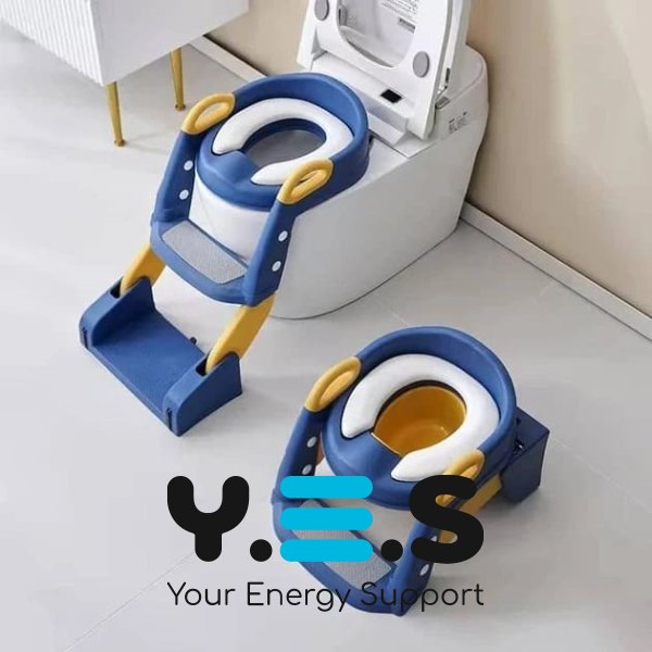 Дитяче сидіння на унітаз Babycare з драбинкою, складна накладка зі сходинкою
