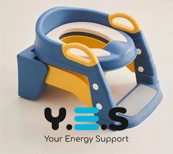 Дитяче сидіння на унітаз Babycare з драбинкою, складна накладка зі сходинкою