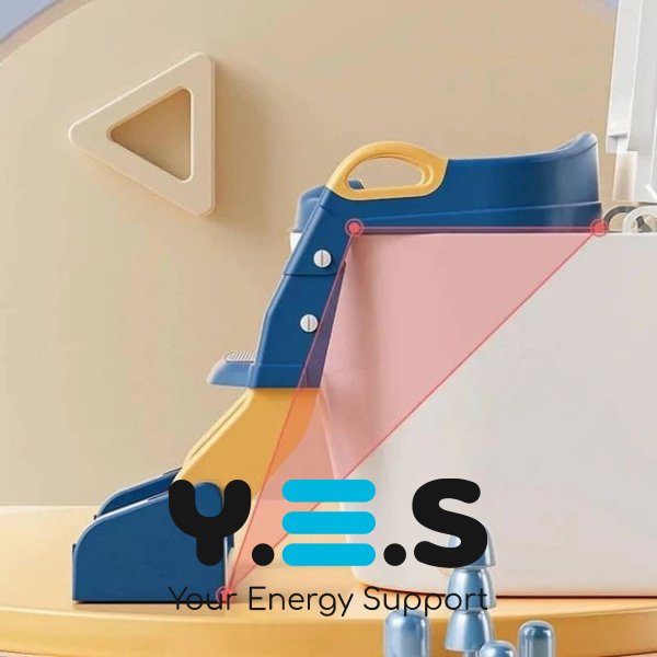 Дитяче сидіння на унітаз Babycare з драбинкою, складна накладка зі сходинкою