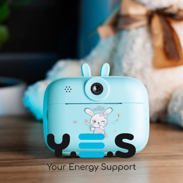 Дитячий фотоапарат «Зайка» у формі зайчика з миттєвим друком знімків