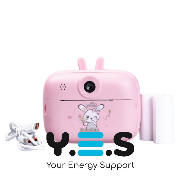 Дитячий фотоапарат «Зайка» у формі зайчика з миттєвим друком знімків