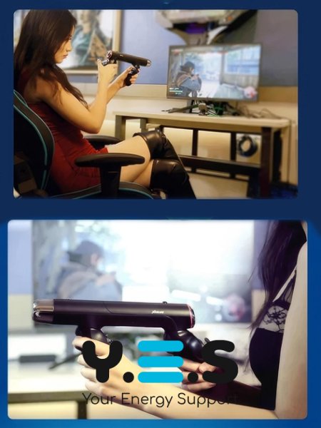 Ігровий контролер-джойстик XGUN-X1 для PS і планшета з акумулятором та лазерним прицілом