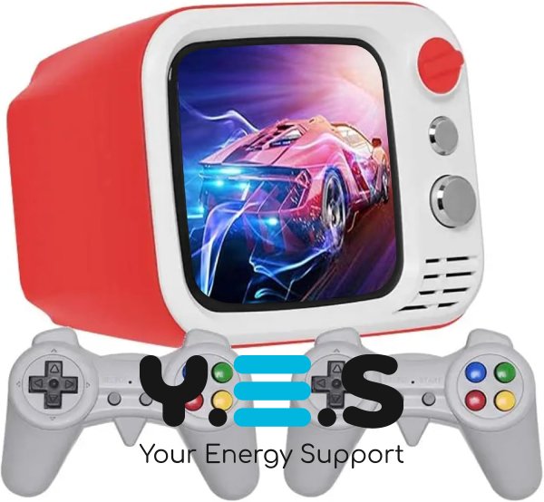 Ретро консоль H7 Mini TV: 740 ігор, портативна з екраном, 2 джойстики