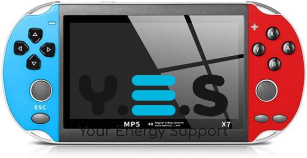 Портативна ретро-консоль M7: IPS 4,3″, 10 000 ігор, ігрова приставка з екраном