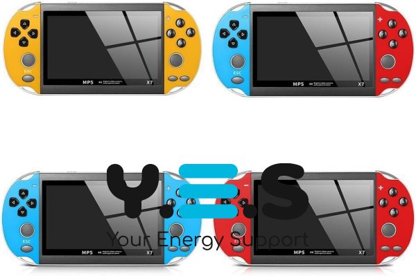 Портативна ретро-консоль M7: IPS 4,3″, 10 000 ігор, ігрова приставка з екраном