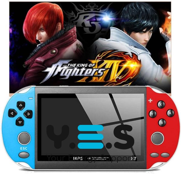 Портативна ретро-консоль M7: IPS 4,3″, 10 000 ігор, ігрова приставка з екраном