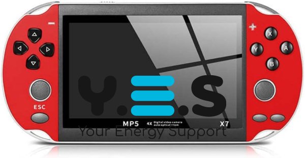 Портативна ретро-консоль M7: IPS 4,3″, 10 000 ігор, ігрова приставка з екраном