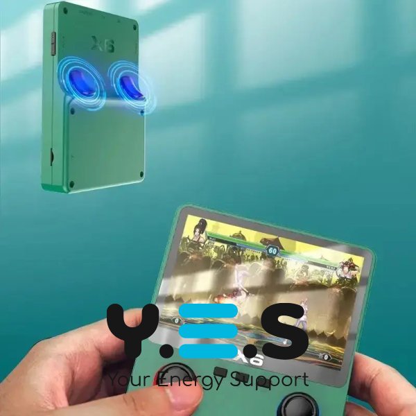 Портативна ігрова консоль X6, 3,5" IPS екран, 10000 вбудованих ігор