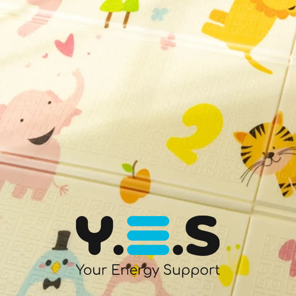 Дитячий складний термокилимок для гри й розвитку 150×180 см, Folding baby mat, ростомір