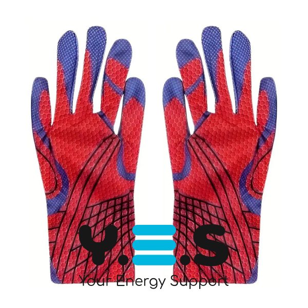 Іграшкова рукавичка Людини-павука «павутинка» з м’якими кулями для дітей